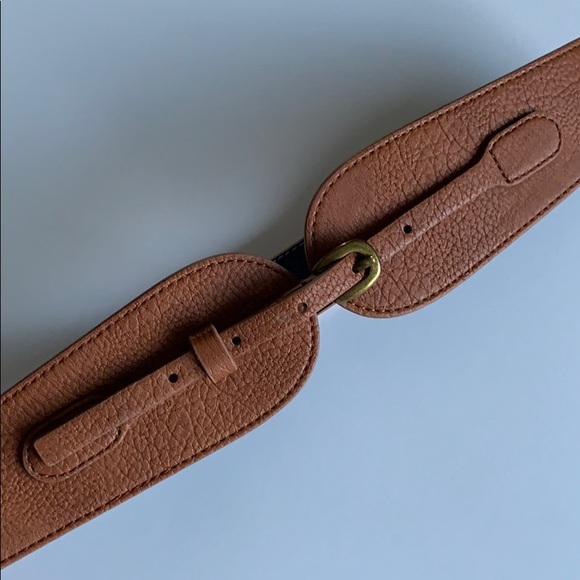 🖤2/$15 Linea Pelle Cognac Belt - Picture 3 of 5